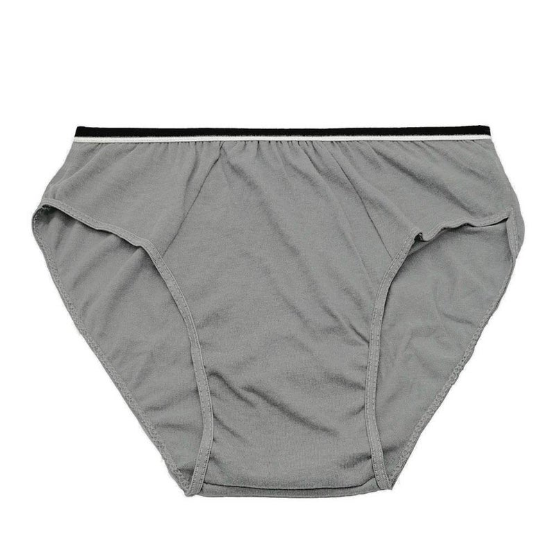 STARLY Mens Cotton Disposable Underwear Travel Panties Handy Briefs for Fitness Grey (10pk) (X-Large) - Image 2